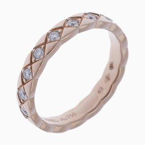 Coco Crush Collection Ring with Diamond and Pink Gold from Chanel