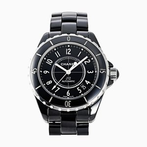 CHANEL J12 H0685 Black Dial Watch Men's