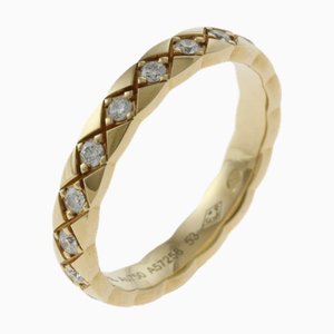 Coco Crush Ring in K18 Yellow Gold with Diamond from Chanel