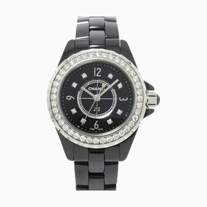 Orologio da donna con castone di diamanti di Chanel