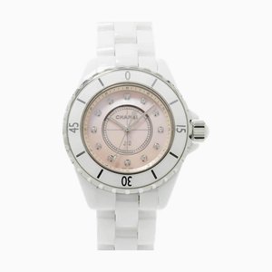 Reloj J12 con diamantes de Chanel