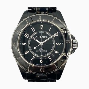 CHANEL J12 H5697 Calibre 12.1 Reloj negro para hombre con fecha de cuerda automática