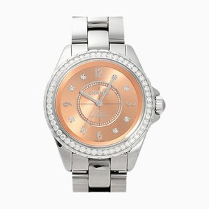 CHANEL J12 Chromatic H2564 Herrenuhr mit rosa Zifferblatt