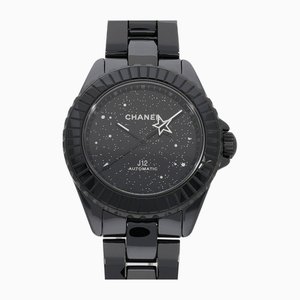 Reloj J12 Interstellar con diamantes negros de Chanel