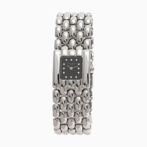 Reloj para dama Keisis 12P de acero inoxidable y diamantes de Chaumet