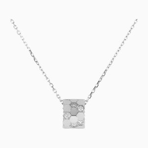 Be My Love Honeycomb K18wg White Gold Necklace from Chaumet