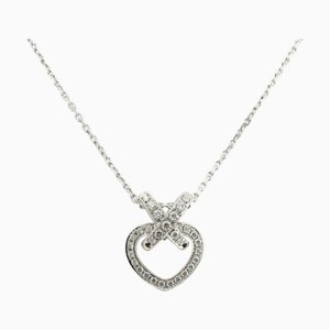 CHAUMET Chaumerian K18WG white gold necklace
