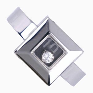 Happy Diamond Square 82/2938-20 K18 White Gold X No. 10 Womens Ring from Chopard