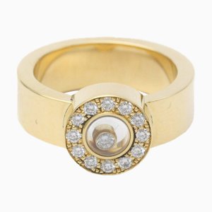 Anello Happy Diamonds lucido in oro 18k 82/3087-20 Bf557874 di Chopard