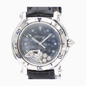 CHOPARD Reloj Happy Sport Aquarius de diamantes pulido con esfera MOP 27/8438 BF551529