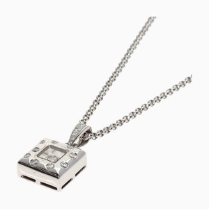 Happy Diamond S79 2486-20 Necklace K18 White Gold Womens from Chopard