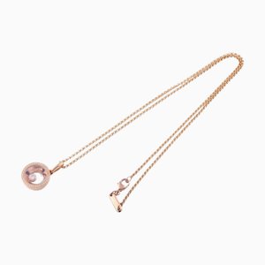CHOPARD Happy Diamond collana/pendente K18PG oro rosa