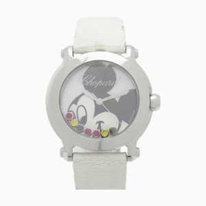 CHOPARD Happy Mickey Wrist Watch watch Wrist Watch 27/8509-3032 Quartz White White shell Stainless Steel Leather belt 27/8509-3032
