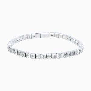 CHOPARD Bracelet Diamants Ice Cube 85/3810/0-01 Or Blanc [18K] Bracelet Tennis Diamants Argent
