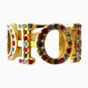 Ring mit Logo von Christian Dior