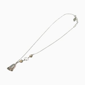 CHRISTIAN DIOR Halskette mit Dior Rose Blumenmotiv 0262