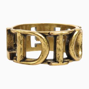 Metal Gold Ring by Christian Dior