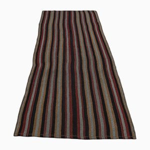 Small Vintage Striped Runner Rug, 1960s