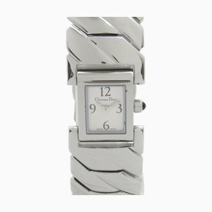 Art Deco Armbanduhr D72-100 Quarz Silber Edelstahl D72-100 von Christian Dior
