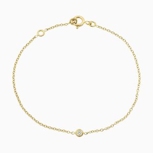 Bracciale Mimiwi con diamanti 16,5 cm K18 Yg in oro giallo 750 di Christian Dior
