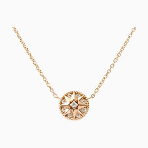 Dior Rose Devan K18pg Pink Gold Necklace by Christian Dior