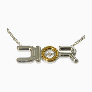 DIOR HOMME Collana SORAYAMA metallo argento dorato Hajime Sorayama placcato da uomo