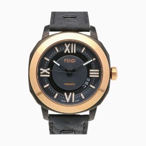 FENDI Selleria Uhr Edelstahl 000-82000L-738 Automatik Herren