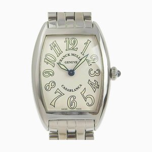 Casablanca 1752qz Stainless Steel Quartz Analog Display Ladies White Dial Watch from Franck Muller