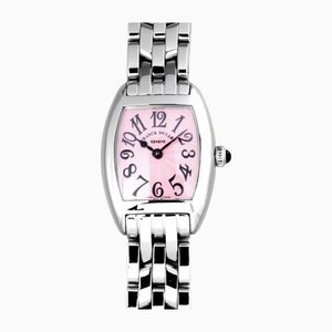 Uhr mit rosa Zifferblatt von Franck Muller