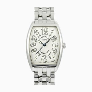 FRANCK MULLER Casablanca 6850MC bianco quadrante arabo orologio da uomo