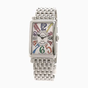 FRANCK MULLER 902COLDRM Orologio Long Island in acciaio inossidabile / SS da donna