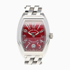 FRANCK MULLER Conquistador Watch Stainless Steel 8005SC Automatic Unisex Overhauled RWA01000000004918