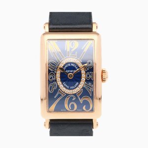 FRANCK MULLER Orologio Long Island 18K 902RELCD1R COURONNE 5N al quarzo da donna