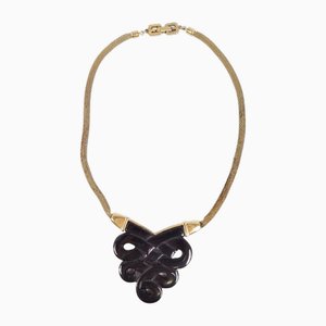 Schwarze Choker Halskette von Givenchy