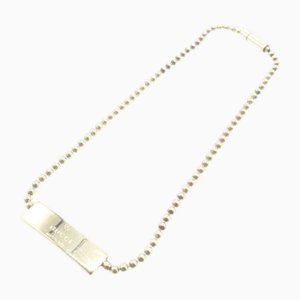 Two-Row Ball Chain Bracelet in Plate Silver from Gucci