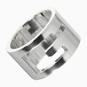 Silver G Logo Ring from Gucci