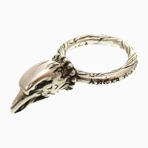 Angerforest Eagle Silver 925 Ring from Gucci