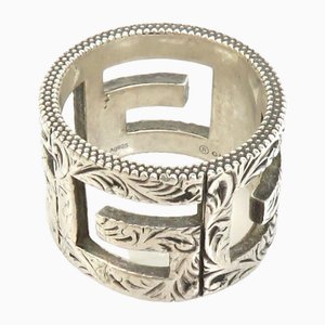 Ring with G Logo in Silver 925 from Gucci
