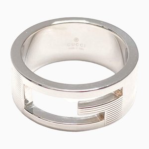 Silver Cutout G Ring from Gucci
