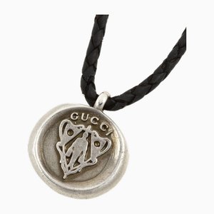 Halskette mit Wappen-Anhänger von Gucci