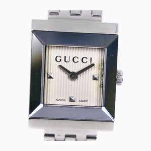 Reloj con marco G de Gucci