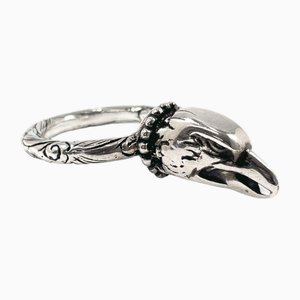 Eagle Head Anger Forest Ring from Gucci