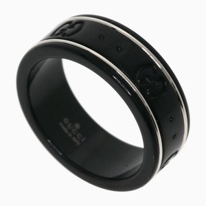 Icon Corundum Ring in K18 White Gold from Gucci