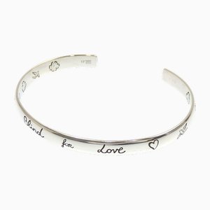 For Love Bangle in Silver Bracelet from Gucci