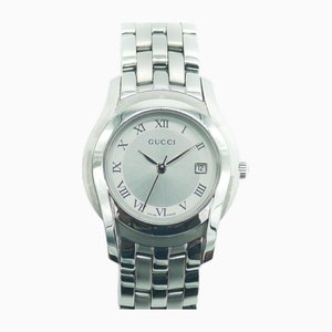 Quartz Silver Dial Watch from Gucci
