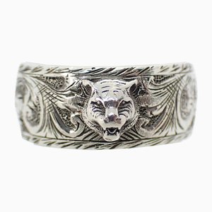 925 Cat Head Ring from Gucci