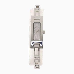 Square Face Watch in Stainless Steel from Gucci