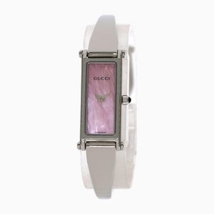 Square Face Watch in Stainless Steel from Gucci