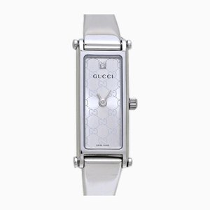 Armbanduhr aus Edelstahl von Gucci