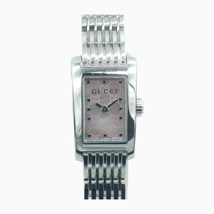 G Metro Square Quartz Pink Shell Dial Watch from Gucci
